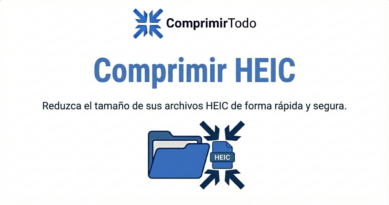 Comprimir HEIC: Reduce fotos de iPhone sin perder calidad